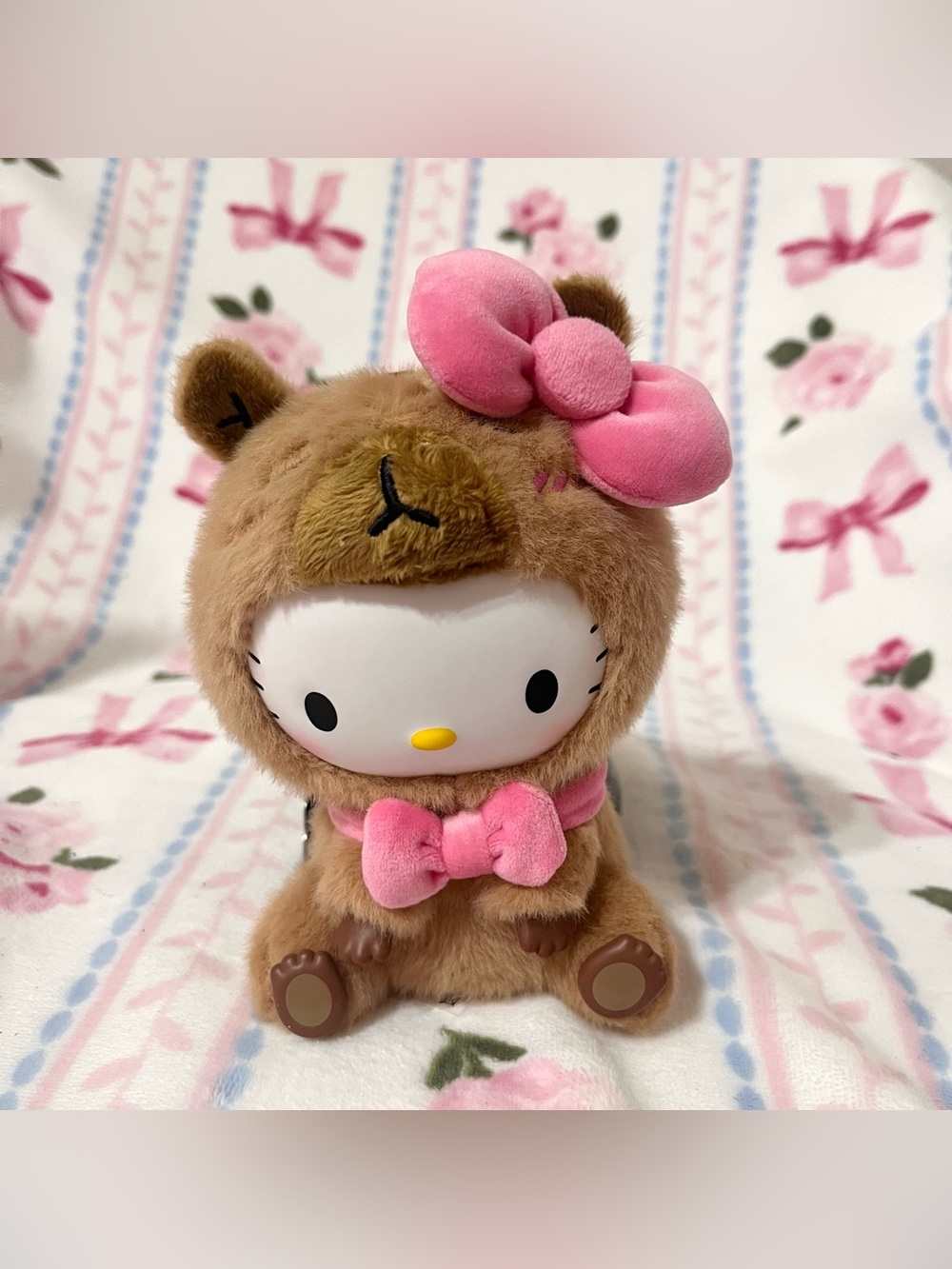 Hello kitty and friends cabybara vinyl plush blind box